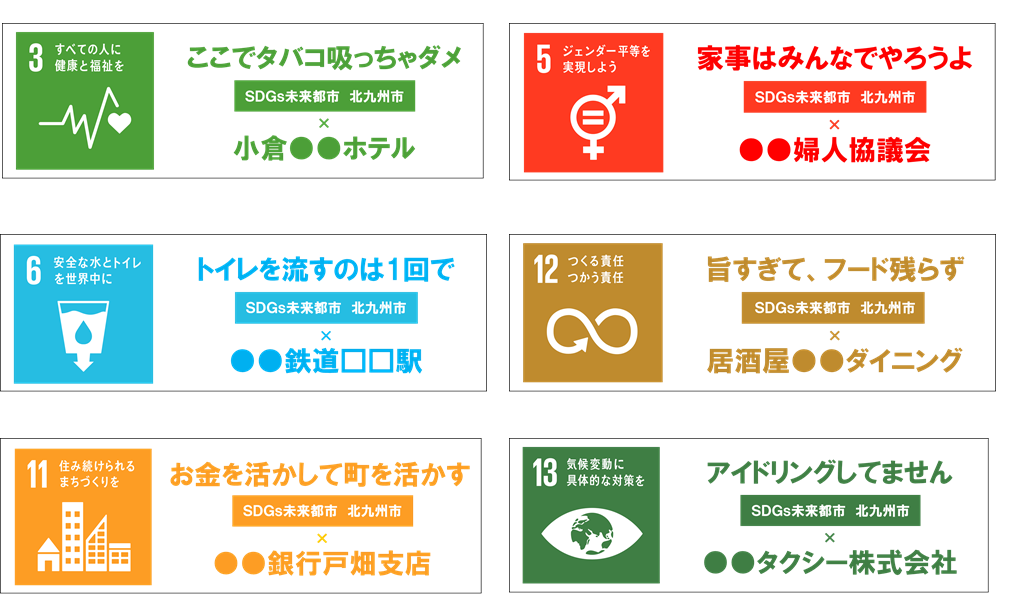 Sdgsのロゴ アイコンについて 北九州sdgsクラブ北九州sdgsクラブ